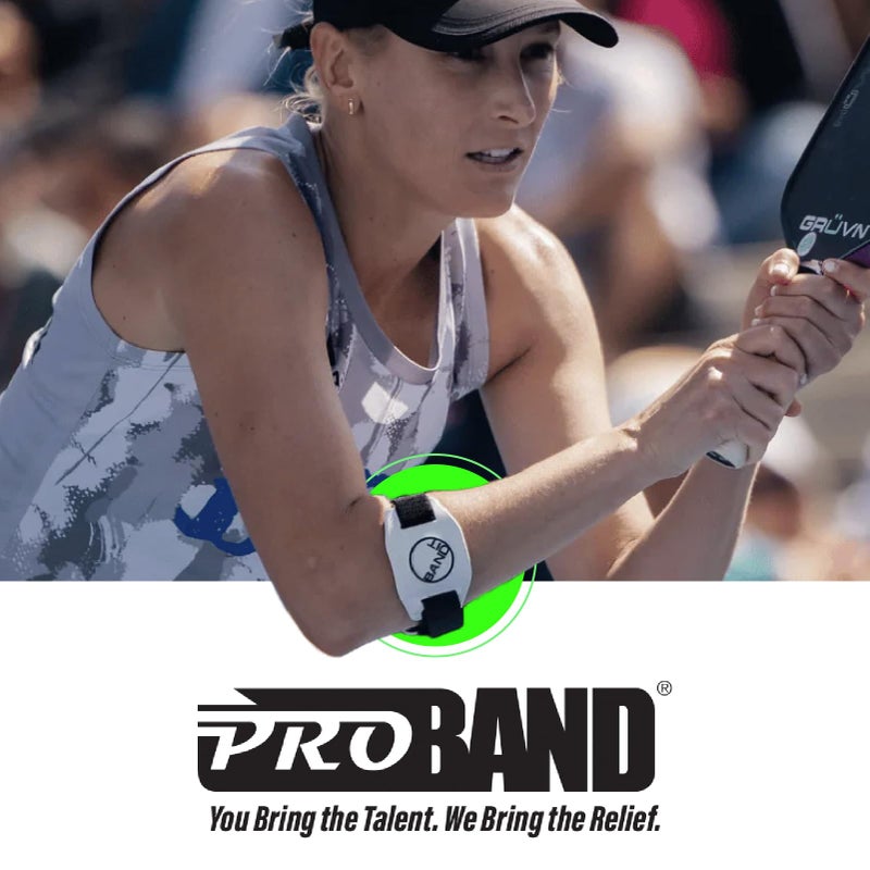 PROBAND BandIT Â® Therapeutic Arm Band for Elbow & Forearm Pain Relief, Anatomically Focused Dynamic Compression Band for Carpal Tunnel, Tendonitis, Tennis Elbow, Golfers Elbow, Sprains, & Arthritis, White - Image 5